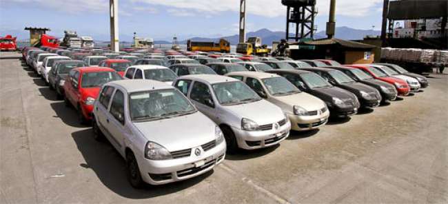 Exportação de veículos cresce 20% em Paranaguá