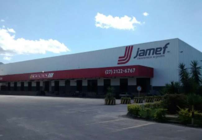 Jamef transfere e amplia filial Vitória