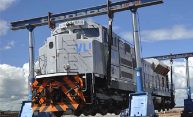 VLI introduz novas locomotivas à frota da Ferrovia Norte-Sul 
