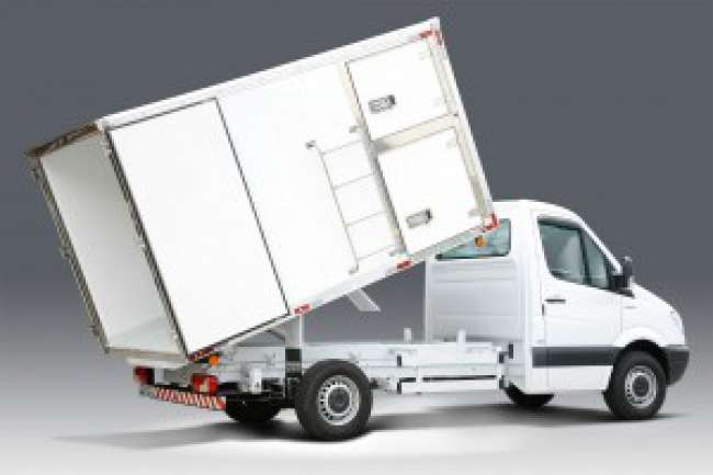 Furgão para o transporte de resíduos, da Truckvan