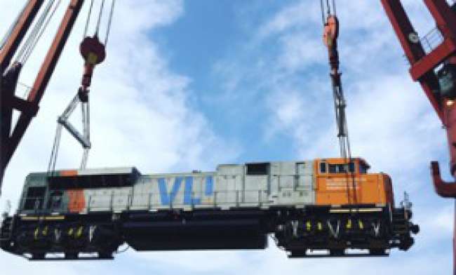 VLI reforça frota de locomotivas na Ferrovia Norte-Sul