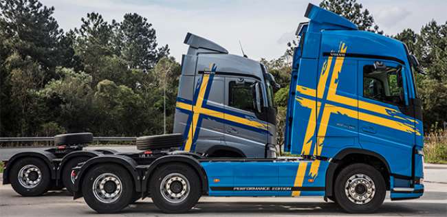 Volvo Trucks comemora 90 anos com versão especial do caminhão FH