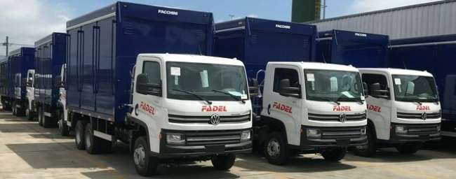 Fadel adquire 126 caminhões Volkswagen para a movimentação de bebidas