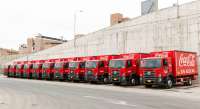 Volkswagen exporta 41 caminhões para a Coca-Cola