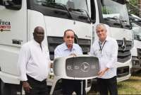 Asteca Hinomoto expande frota com aquisição de caminhões Mercedes-Benz
