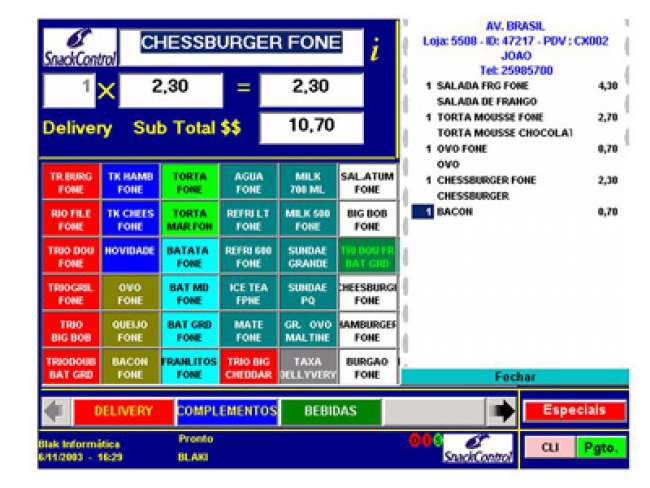 Software para gestão integrada, da Blak