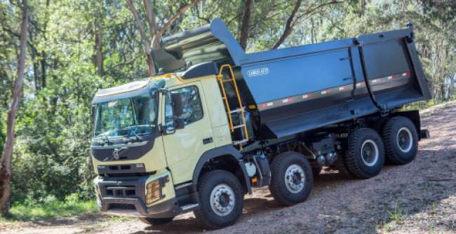 Volvo FMX - divulgação interna