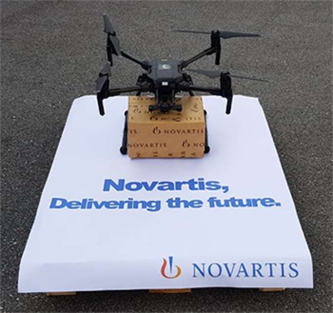 Novartis e RaiaDrogasil realizam testes de entrega de medicamento por drone