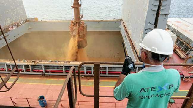 Porto de Paranaguá realiza a primeira operação de exportação de DDGS do Brasil