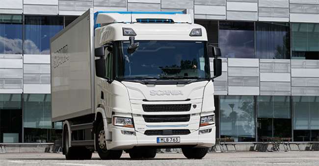 Scania apresenta sua primeira linha de caminhões elétricos na Europa