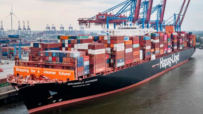  Hapag-Lloyd cresce operações no primeiro trimestre 