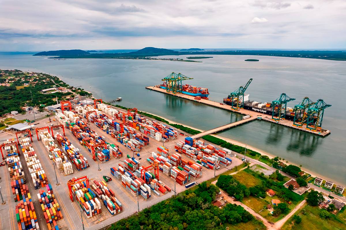 Porto Itapoá publica seu primeiro relatório de sustentabilidade -  Tecnologística