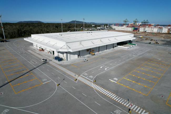 Nuevo almacén de Porto Itapoá contará con novedades en tecnología e infraestructura.