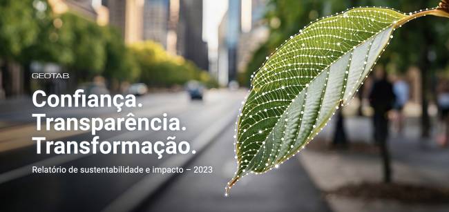 Relatório de Sustentabilidade da Geotab revela progresso e desafios na descarbonização do transporte conectado