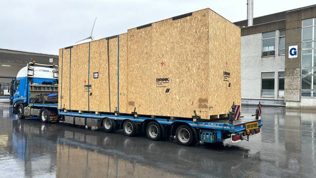 Línea de producción de cervecería es transportada de Alemania a Brasil en una operación logística multimodal