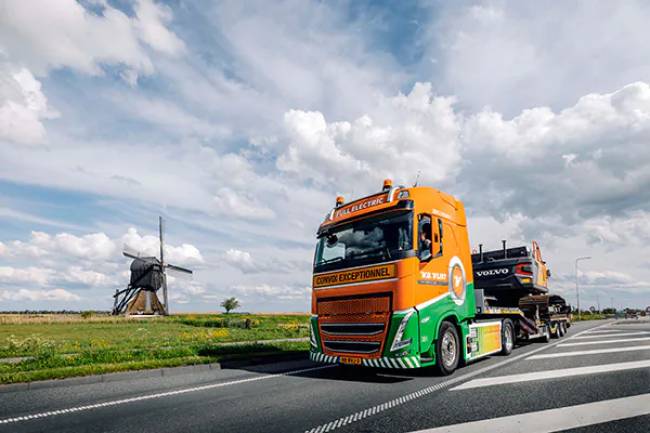 Volvo supera las 5 mil unidades de camiones eléctricos entregadas en operación global