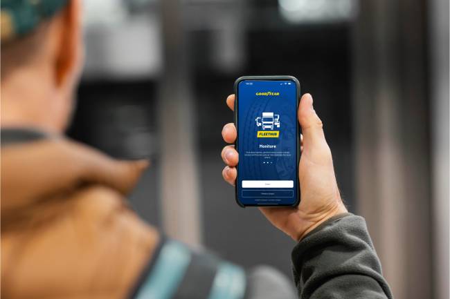 Goodyear lança Fleet Hub, aplicativo para gestão digital de pneus voltado a motoristas e frotas