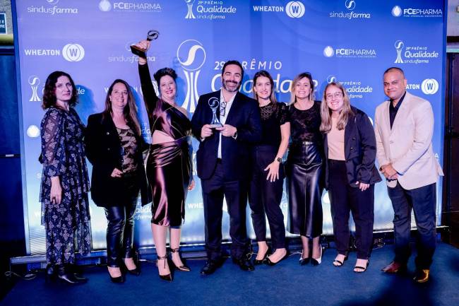 Aurora EADI recebe Prêmio Qualidade Sindusfarma 2025