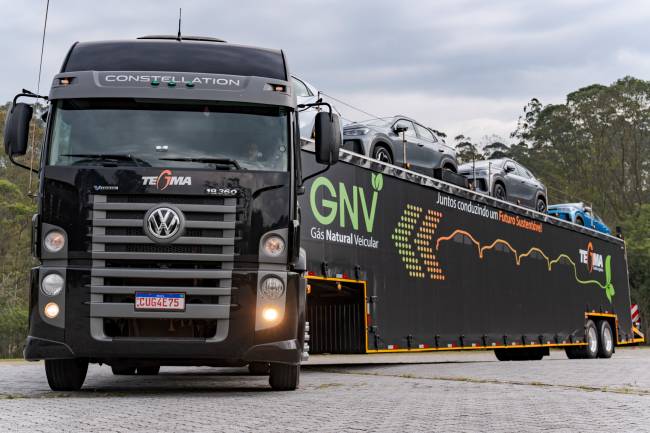 Tegma inicia projeto-piloto de conversão de caminhões para tecnologia híbrida diesel-GNV