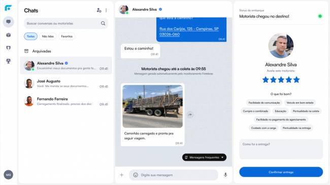 Fretebras lança sistema de comunicação para reduzir fraudes no transporte de cargas