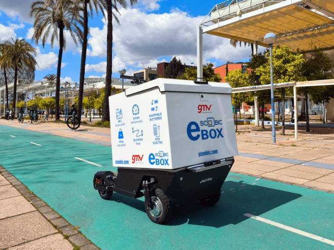 GMV e Scoobic lançam veículo autônomo voltado à logística urbana