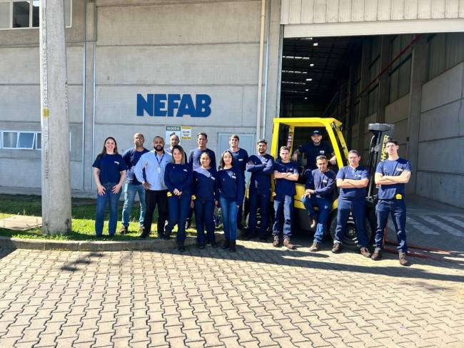Nefab inaugura nova planta no Rio Grande do Sul e amplia presença no Brasil