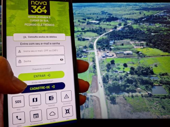 Nova 364 lança aplicativo para motoristas da BR-364 com cadastramento inicial aberto