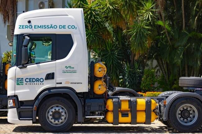 Cedro e Gás Verde firmam parceria para descarbonizar logística de mineração em Minas Gerais