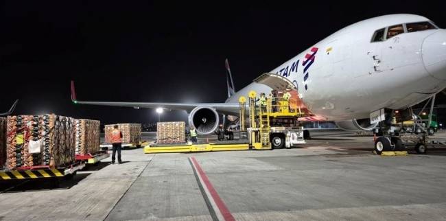 LATAM inaugura rota cargueira Viracopos–Recife–Bruxelas e fortalece exportações para a Europa