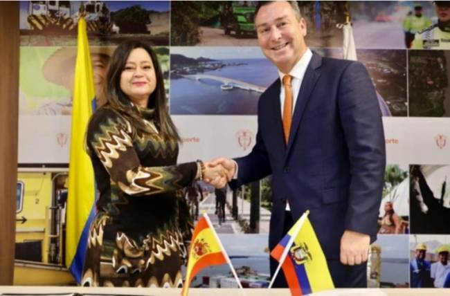 Colombia y España acuerdan cooperación para descarbonizar y modernizar el sistema portuario nacional