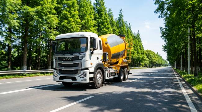 Caminhão pesado A 25.290 da JAC Caminhões.