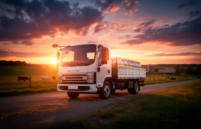 Caminhão leve N 9.710 da JAC Caminhões