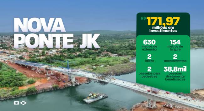 Nova ponte na BR-226 restabelece corredor logístico entre Maranhão e Tocantins