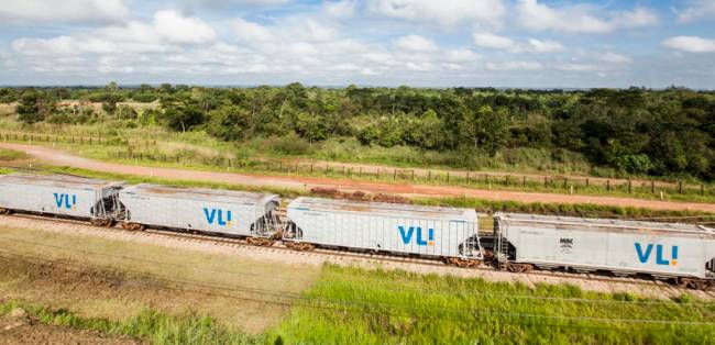 VLI registra alta de 16% no transporte de grãos e farelos em 2025