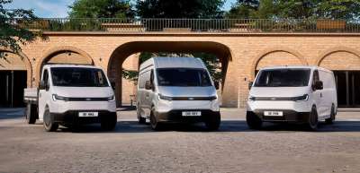 Ford amplía su línea de vehículos comerciales ligeros y presenta la furgoneta eléctrica Transit City en Europa