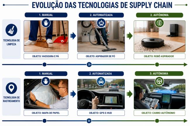 Digital Supply Chain: De processos manuais à Supply Chain autônoma