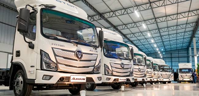 Foton amplia emplacamentos em 138% no Brasil no primeiro semestre