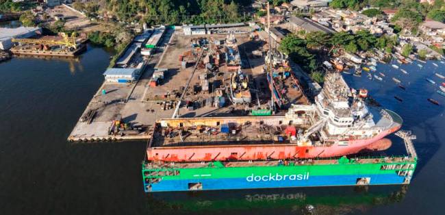 OceanPact conclui aquisição do Estaleiro Dock Brasil