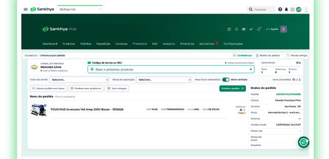 Sankhya lança plataforma nativa de gestão de marketplaces integrada ao ERP