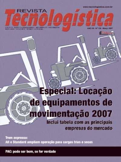 ESPECIAL: LOCAÇÃO DE EQUIPAMENTOS DE MOVIMENTAÇÃO 2007