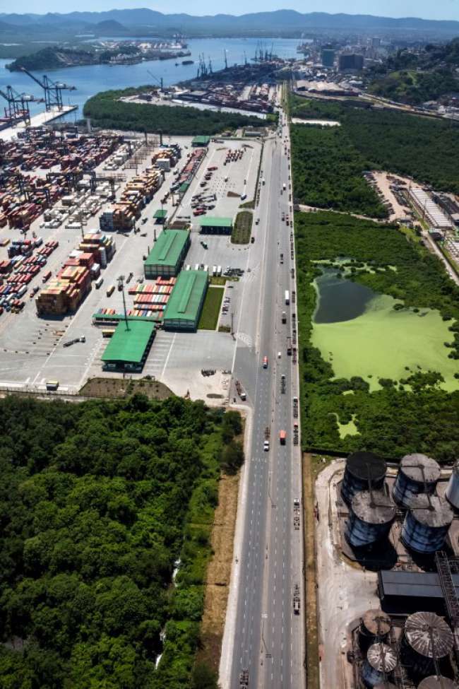 BTP finaliza obras de melhoria na Avenida Perimetral da Alemoa