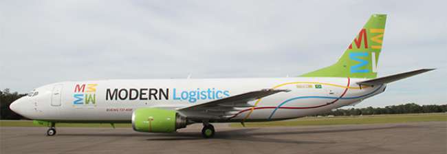 Modern inicia voos cargueiros regulares entre Campinas, Brasília e Manaus