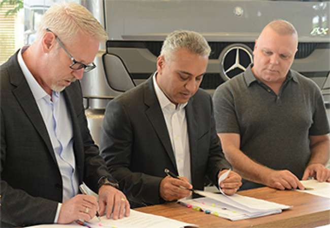 Mercedes-Benz firma sociedade com a TruckPad