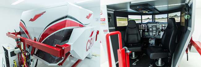 Two Flex adquire simulador de voo para treinamento de seus pilotos
