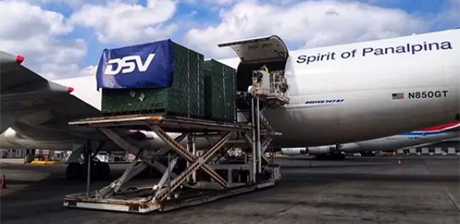 DSV Panalpina realiza o primeiro embarque aéreo após fusão