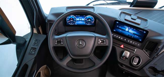 Mercedes-Benz promete o caminhão mais conectado do mercado com o Novo Actros