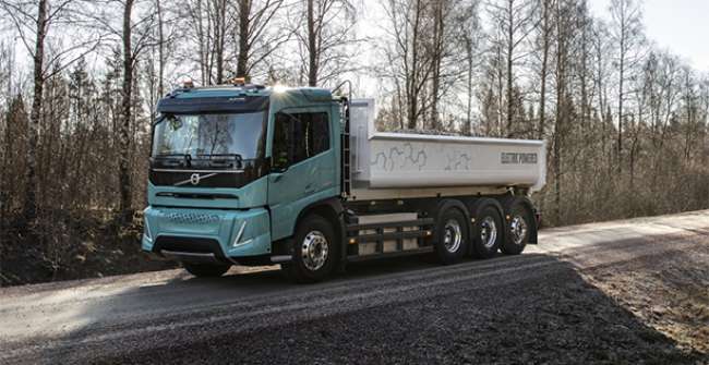 Volvo Trucks desenvolve caminhões-conceito elétricos para distribuição regional
