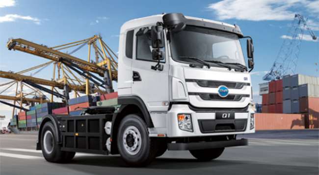 BYD fornece 20 caminhões elétricos para transportadora equatoriana