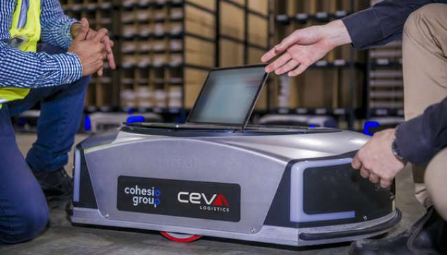 Ceva Logistics aplica robôs móveis automatizados em operação australiana