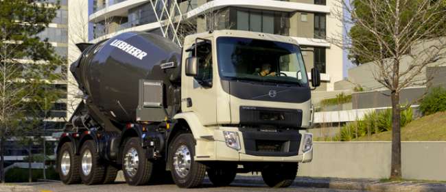 Volvo apresenta o VM Light Mixer para o transporte de cimento